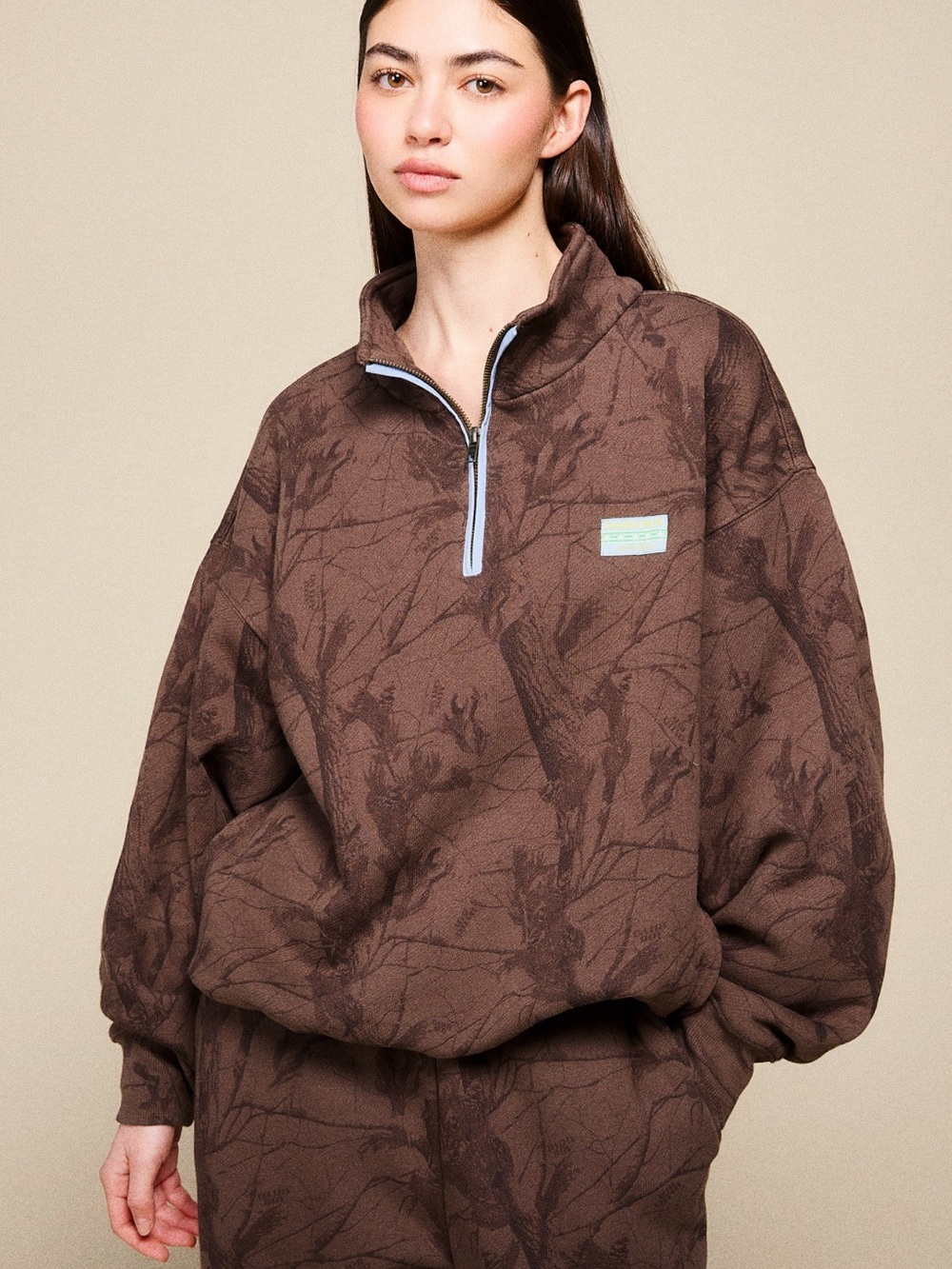 Dairy Boy Heritage Half Zip - Lowcountry Camo